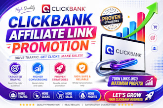 clickbank affiliate link promotion affiliate marketing clickbank link promotion