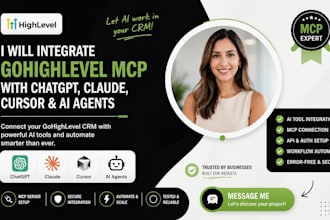 integrate gohighlevel mcp with chatgpt, claude, cursor, and ai agents