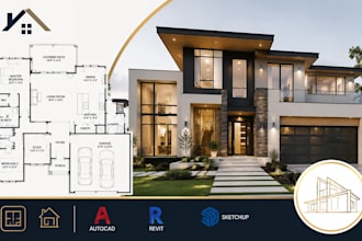 design luxury home floor plans, modern house layout and blueprints