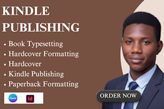 format book typesetting, hardcover format, hardcover, kindle publish, paperback