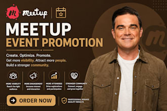 create and promote your meetup event