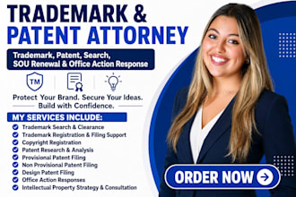 perform trade mark search, trademark registration, file trademark attorney brand