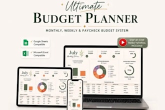 create googlesheets, excel spreadsheet, income tracker, excel vba, ms excel