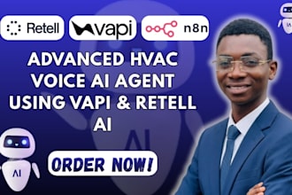 build advanced hvac appointment booking voice ai agent using vapi and retell ai