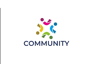 make a community, non profit logo for your brand