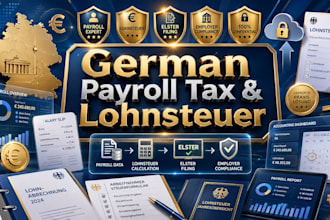 file german payroll tax, lohnsteuer, elster filing and employer compliance