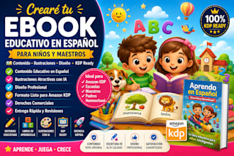 write a spanish educational ebook for kids and teachers