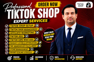 setup tiktok shop, manage tiktok shop, affiliate marketing