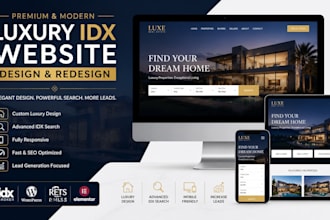 build luxury idx website redesign luxury website idx real estate website design