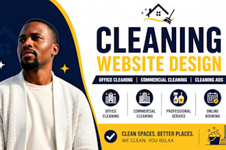 design cleaning website office cleaning commercial cleaning ads website  design