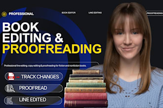 be your fiction and nonfiction book editor