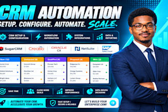 setup sugarcrm creatio oracle cx netsuite sap sales cloud CRM automation