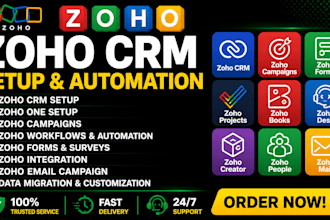 setup zoho campaign email automation zoho crm zoho one zoho book zoho expert