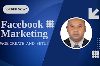 create and setup a facebook business page with full customization and branding