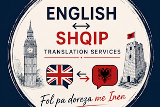translate english to albanian