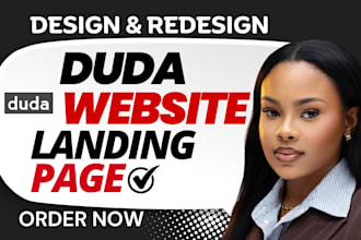 design redesign duda website duda landing page duda business website