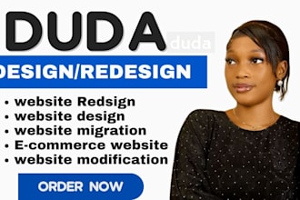 design redesign duda website duda landing page duda business website