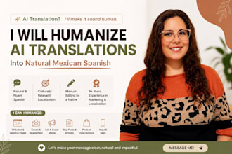 humanize ai translations into natural mexican spanish