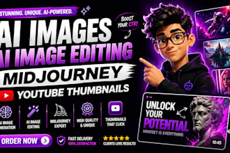 ai image editing fix ai image midjourney thumbnail design