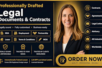 draft and translate, legal documents and contracts