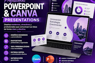 design professional canva presentations