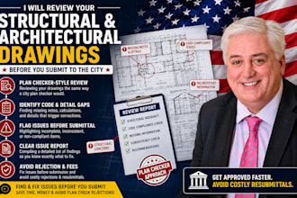 structural drawing review before city and permit submission