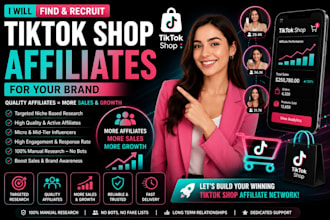 find tiktok shop creators and affiliates for your brand