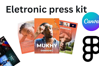 do media influncer kit music press kit speaker sheet pitch deck music epk