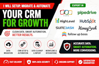 do crm data migration business transfer to hubspot  gohighlevel and zoho crm