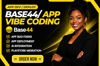fix, integrate, migrate or deploy your base44, lovable, or replit app
