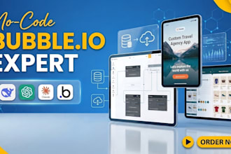 build bubble io website, build bubble app, bubble developer, bubble saas