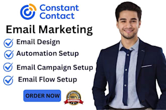 setup constant contact nonprofit donor email automation newsletter campaign
