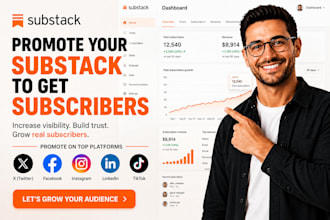 organic substack promotion grow substack subscribers substack newsletter setup