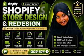 redesign your shopify store design shopify website improve branding for sales