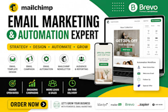 provide effective klaviyo, mailchimp email marketing to boost revenue
