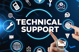 provide technical support related to desktop and laptops