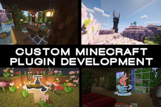code, create custom minecraft plugins for your paper, spigot, smp, purpur server