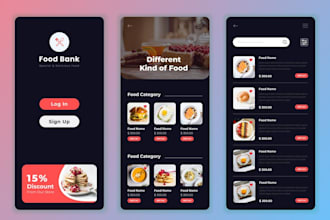 design a modern mobile app ui