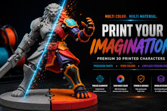 create, repair, color and split your stl to 3mf for multicolor 3d printing