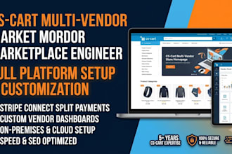 build cs cart multi vendor marketplace website fix cs cart multivendor store