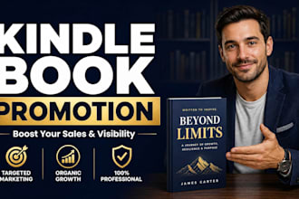 do amazon kindle book promotion, ebook marketing to boost book sales
