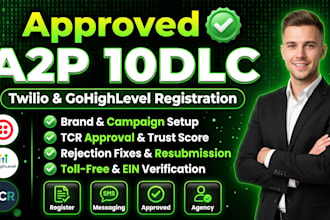 fix a2p 10dlc rejection and setup sms keyword opt in compliance