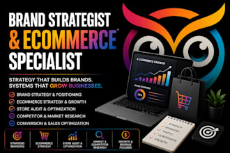 be your brand strategist and ecommerce specialist