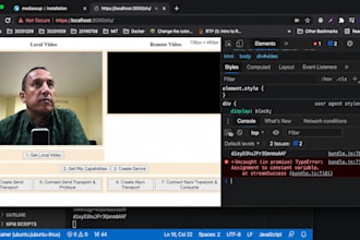 webrtc cnn livekit server mediasoup, ai video conference app, mediapipe voice