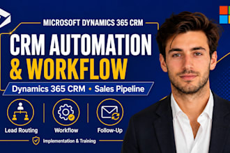 setup CRM automaton CRM workflow dynamic 365 CRM sales pipeline