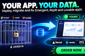 deploy migrate emergent sh replit app to vercel netlify aws mongodb ssl dns fix
