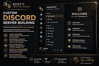 create a custom discord server for your community