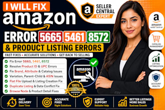 remove or fix amazon listing brand error code 5461 5665  brand approval