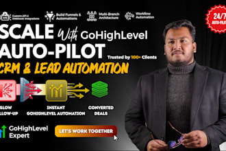 build a custom gohighlevel CRM pipeline