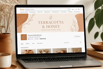 design a beautiful etsy banner for your shop